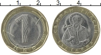 Продать Монеты Болгария 1 лев 2002 Биметалл
