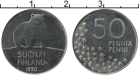 Продать Монеты Финляндия 50 пенни 1991 Медно-никель