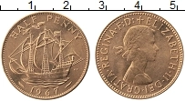 Продать Монеты Великобритания 1/2 пенни 1967 Медь