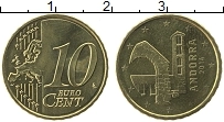 Продать Монеты Андорра 10 евроцентов 2014 Латунь