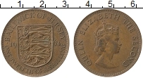 Продать Монеты Остров Джерси 1/12 шиллинга 1966 Медь