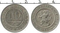 Продать Монеты Бельгия 10 сантим 1862 Медно-никель