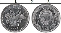 Продать Монеты Северная Корея 1 чон 2008 Алюминий