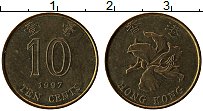 Продать Монеты Гонконг 10 центов 1997 Медь
