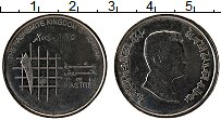 Продать Монеты Иордания 10 пиастр 2000 Сталь покрытая никелем