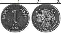 Продать Монеты Мальдивы 1 лари 1984 Алюминий