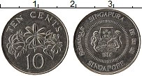 Продать Монеты Сингапур 10 центов 1989 Медно-никель