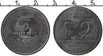 Продать Монеты Индия 2 рупии 2010 Медно-никель