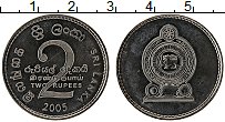 Продать Монеты Шри-Ланка 2 рупии 2005 Медно-никель