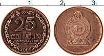 Продать Монеты Шри-Ланка 25 центов 2005 
