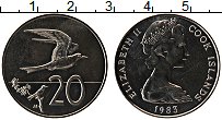 Продать Монеты Острова Кука 20 центов 1983 Медно-никель