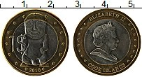 Продать Монеты Острова Кука 1 доллар 2010 Биметалл
