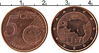 Продать Монеты Эстония 5 евроцентов 2011 сталь с медным покрытием