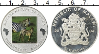 Продать Монеты Малави 10 квач 2004 Серебро