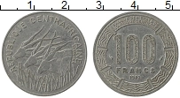 Продать Монеты Центральноафриканская Республика 100 франков 1982 Медно-никель