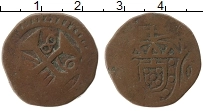 Продать Монеты Португальская Индия 1/4 таньга 1768 Серебро