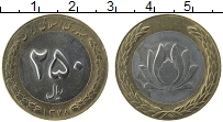 Продать Монеты Иран 250 риалов 1999 Биметалл