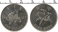 Продать Монеты Гонконг 1 доллар 1997 Медно-никель
