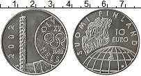 Продать Монеты Финляндия 10 евро 2002 Серебро