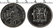 Продать Монеты Ямайка 20 центов 1981 Медно-никель