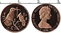 Продать Монеты Виргинские острова 1 цент 1975 Бронза