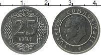 Продать Монеты Турция 25 куруш 2009 Медно-никель