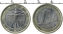 Продать Монеты Италия 1 евро 2002 Биметалл