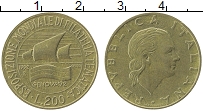 Продать Монеты Италия 200 лир 1992 Латунь