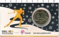 Продать Монеты Норвегия 500 франков 2011 Латунь