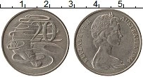 Продать Монеты Австралия 20 центов 1966 Медно-никель