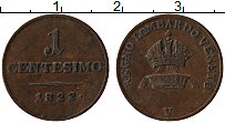 Продать Монеты Ломбардия 1 чентезимо 1850 Медь