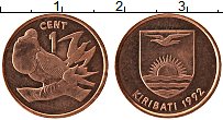 Продать Монеты Кирибати 1 цент 1992 Медь
