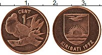 Продать Монеты Кирибати 1 цент 1992 Бронза