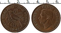 Продать Монеты Новая Зеландия 1 пенни 1941 Бронза