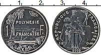Продать Монеты Полинезия 1 франк 2009 Алюминий