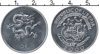 Продать Монеты Либерия 5 центов 2000 Алюминий