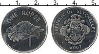 Продать Монеты Сейшелы 1 рупия 2007 Медно-никель