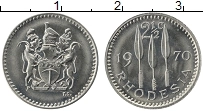Продать Монеты Родезия 2 1/2 цента 1970 Медно-никель