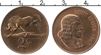 Продать Монеты ЮАР 2 цента 1967 Бронза