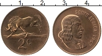 Продать Монеты ЮАР 2 цента 1967 Бронза