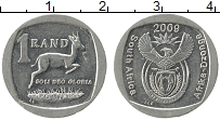 Продать Монеты ЮАР 1 ранд 2009 Медно-никель