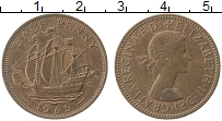 Продать Монеты Великобритания 1/2 пенни 1965 Медь