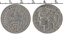 Продать Монеты Франция 2 франка 1895 Серебро