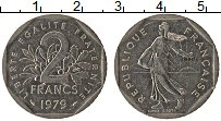 Продать Монеты Франция 2 франка 1979 Медно-никель