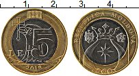 Продать Монеты Молдавия 5 лей 2018 Биметалл