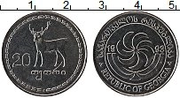 Продать Монеты Грузия 20 тетри 1993 Сталь