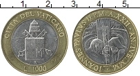 Продать Монеты Ватикан 1000 лир 0 Биметалл