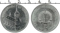 Продать Монеты ГДР 5 марок 1983 Медно-никель