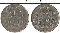 Продать Монеты Латвия 20 сантим 1922 Медно-никель