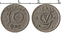 Продать Монеты Швеция 10 эре 1947 Медно-никель